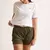 Imagen de Short running con calza CRESPI verde