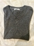 Sweater gris escote en V BAS (Usado) en internet