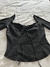 Top corset gris MNG (Usado) en internet