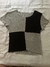 Remera gris y negra (Usada) en internet