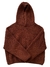 Buzo peluche marrón con capucha (Usado)
