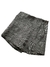 Pollera short cuadrillé gris (Usada)