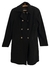 Abrigo Negro Tapado Trench Saco Largo Daniel Cassin (Usado)