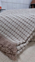 Imagem do Manta 180x230 Sofa/ Cama Casal Trabalhada 100% Algodão