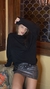 SWETER NEGRO LARGO
