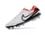 Chuteira Campo Nike Tiempo Branco/Laranja na internet
