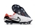 Imagem do Chuteira Campo Nike Tiempo Branco/Laranja