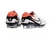 Chuteira Campo Nike Tiempo Branco/Laranja - comprar online