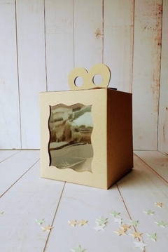 CAJA 14.5X14.5X19CM - MICROCORRUGADO MARRÓN- BOX REGALO MEDIANO- 5065 - comprar online