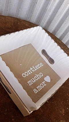 CAJA FAJA PVC 31X31X13CM- DISEÑO IMPRESO- 1011 - comprar online
