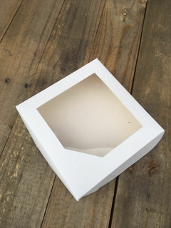 CAJA 15×14,5×3,5CM CON VISOR- BOMBONERA- 1074 - comprar online