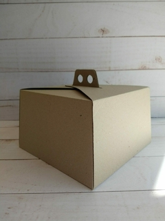 CAJA TORTA 30X30X15CM- MICROCORRUGADO MARRÓN- 5049A - comprar online