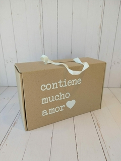 CAJA BOLSA "AMOR" 28X17X10CM- MULTIPROPÓSITO J- 3020 - comprar online