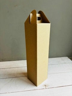 CAJA VINO 9X34X9CM- MICROCORRUGADO MARRÓN- 9021 - comprar online