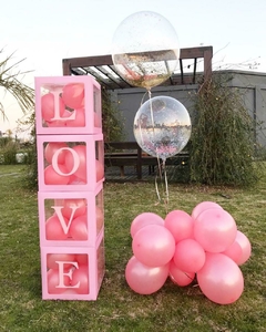 QBOX 30X30X30 COLOR ROSA- 1093 - comprar online
