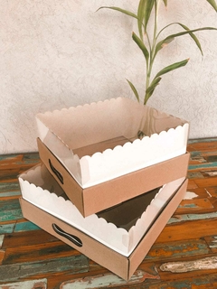 CAJA FAJA PVC 25X25X13CM- 1008 - comprar online