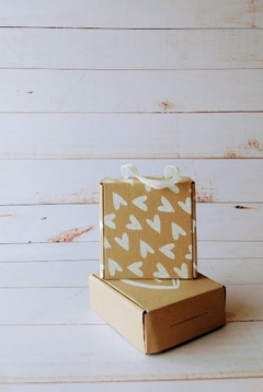 CAJA BOLSA CORAZÓN- 13,5X13X5CM- MULTIPROPÓSITO B- 3017 - comprar online