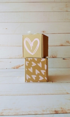 CAJA BOLSA ROUSE CORAZÓN 11X11X11CM- MULTIPROPÓSITO A- 3016 - comprar online