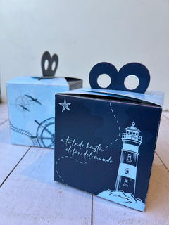 CAJA 11X11X11CM MINI BOX - LINEA NAUTICA - comprar online
