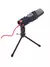 Imagem do Microfone condensador profissional de gravação jack de 3,5 mm com suporte, com