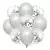 Set De 10 Globos Transparentes Con Confetti Y Perlados varios colores - comprar online