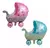 Globo metalizado cochecito bebe Baby Shower 35cm niño niña - comprar online