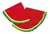 Servilletas Forma Sandia Tropical Frutas X20 Unidades