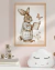 Set x 2 Cuadros Infantiles Decorativos de 30x40 cm (medida interna) Conejito Lector en internet