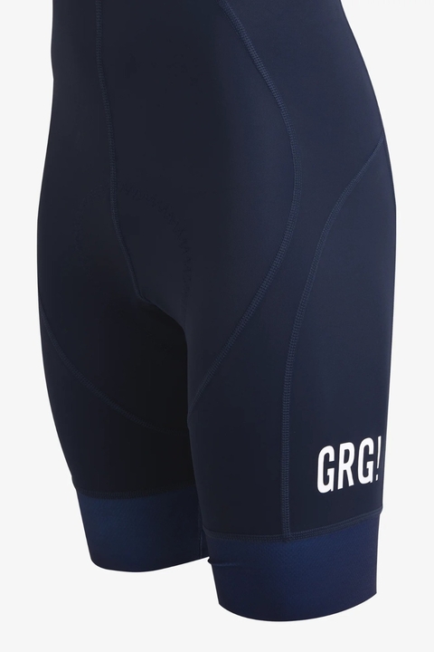 Calza para mujer de Ciclismo KM100 ERGO Marine / GRG!