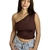 Cropped Luz Marrom