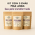 Kit Com 03 Chás Pele Linda | Natural - comprar online