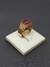 Anillo sello piedra roja en internet