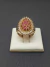 Anillo frutilla gota