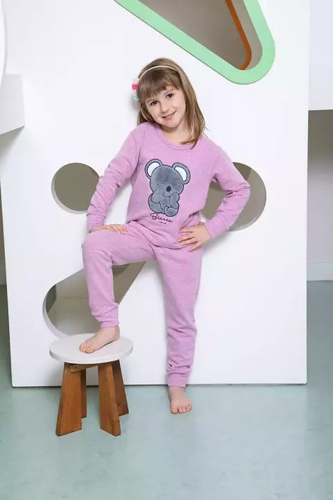Pijama Nena Algodón Rústico Elastizado (BIA25554-16) - comprar online