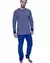 Pijama Invierno Hombre Clásico Jersey Algodón (EYE1886) - comprar online