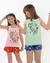 Pijama Verano Nena Jersey Algodón Lencatex (LEN24952-16) - comprar online