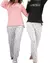Pijama Invierno Mujer Algodón Jersey Lencatex T.esp. (LEN24309-E) - comprar online