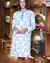 Camison M/larga Invierno Algodon Estampado Mariene T. Especial (MAR2441-E) - casaeyvazianmayorista