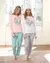 Pijama Jersey Invierno Estampa Animal Print Lencatex (LEN25353) - comprar online