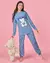 Pijama Nena Jersey Invierno Aplique Oso Lencatex (LEN25955-16) - comprar online