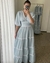 VESTIDO FELICITÁ GUIPIR - AZUL - comprar online