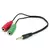 Adaptador fone/microfone