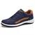 Sapatos masculinos de couro casual estilo italiano Waterproof - comprar online