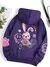 moda moletom com capuz coelho oversize