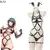 bodysuit bandagem de couro coelho styles