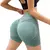 shorts fitness/yoga de cintura alta respirável - loja online