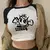 camisas baby look femininas temático jinx na internet