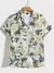 Coleção camisete tropical impressão 3d