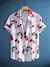 Coleção camisete tropical impressão 3d