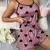 Conjunto de pijama feminino corações caindo - PrimeTime 